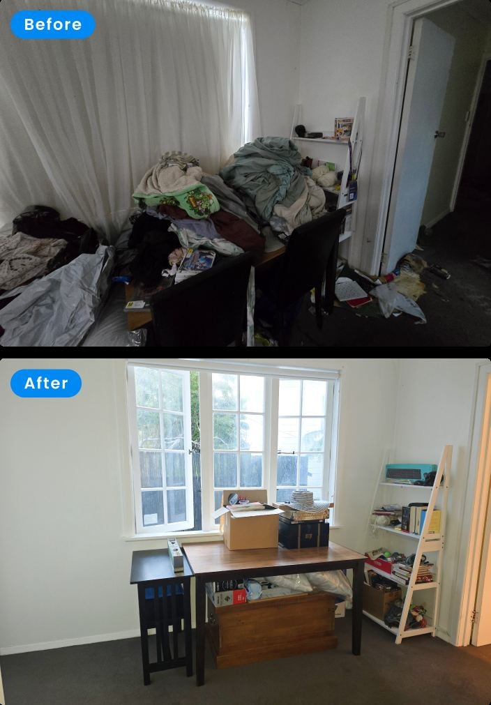 Before and after clean by DSkip Cleaning